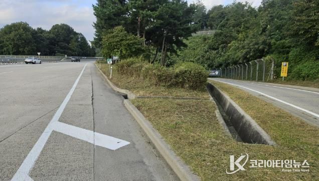 수석호평 도시고속도로 제초 완료 사진