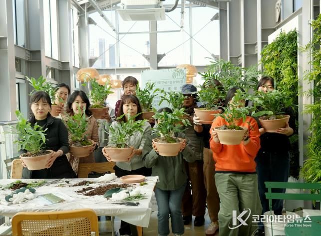 중구, 상일상회 ‘나만의 초록정원’ 프로그램 운영