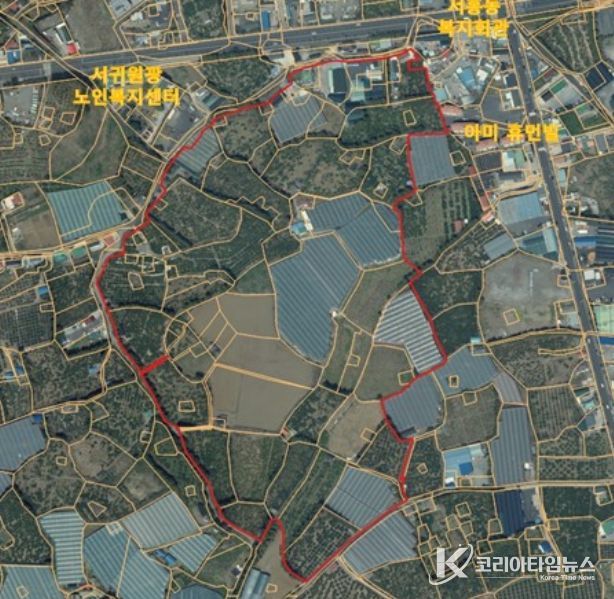 2025년 지적재조사지구(서홍동5지구)