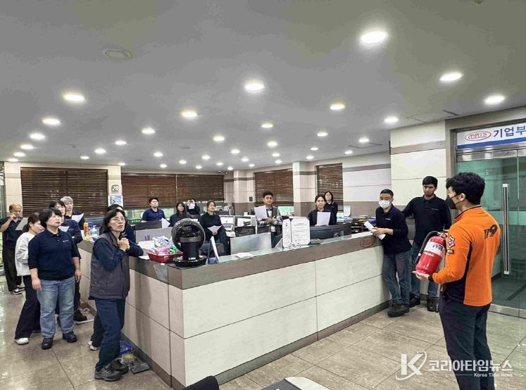 겨울철 노후 산업단지·전통시장 화재예방 총력 대응