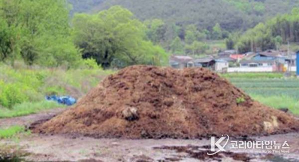 불법 야적퇴비 지도·점검 실시