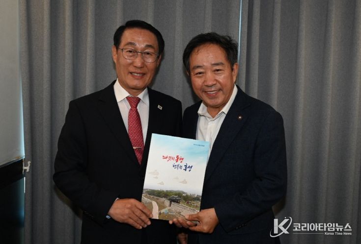 이용록 홍성군수, 주요사업 국비 확보위해 국회 방문