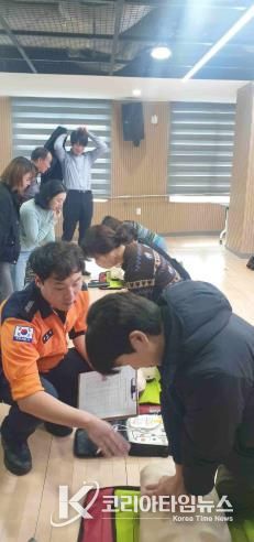 2025년 봉화교육지원청 심폐소생술 교육 실시