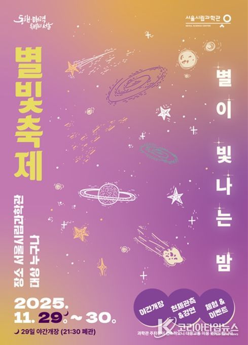 2025 별빛축제 포스터