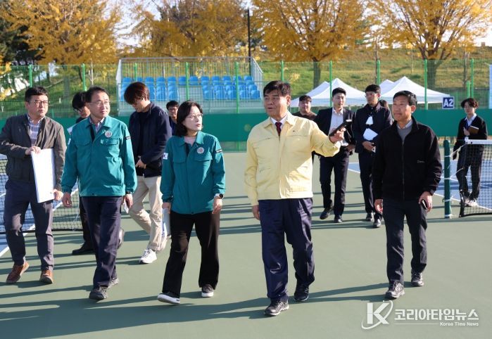 주요 경기장 정비 현장 점검