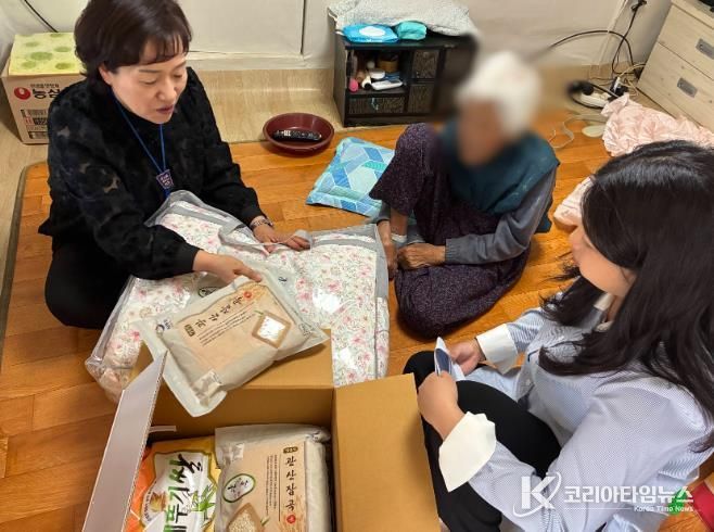 장흥군, 복지 사각지대 저소득층에 따뜻한 손길 전달