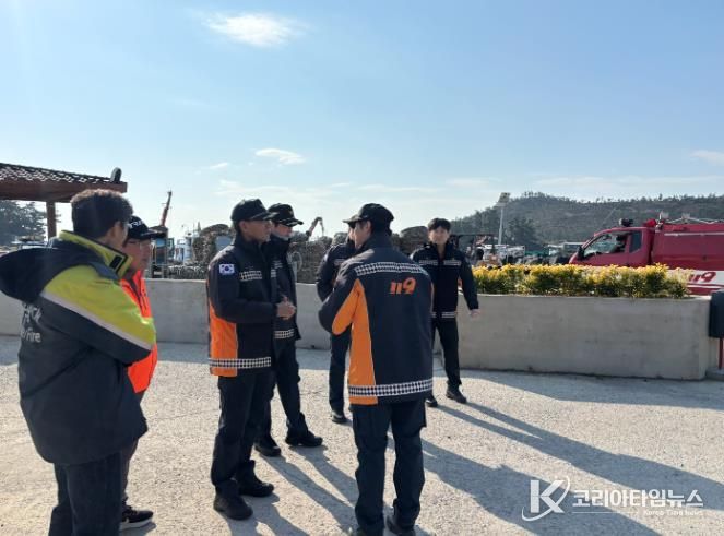 해남소방서, 도서지역 어불도 소방대응체계 점검 실시