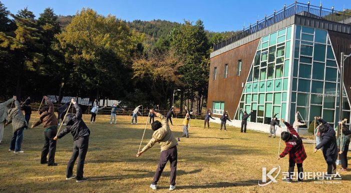 장기요양기관 종사자 대상 산림치유 힐링 워크숍