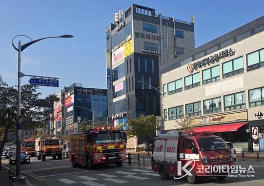 서산소방서, 소방차 퍼레이드로 화재예방 분위기 확산