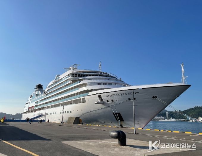 지난 8월 입항한 ‘미츠이 오션후지호’