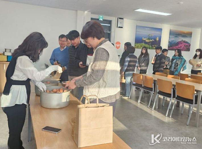여수시, 국동임시별관 직원 대상 ‘화목한 에그데이’ 운영