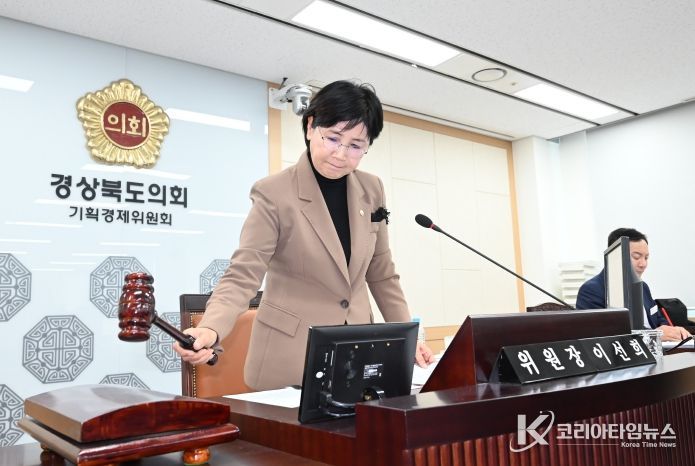 이선희 경북도의회 기획경제위원장