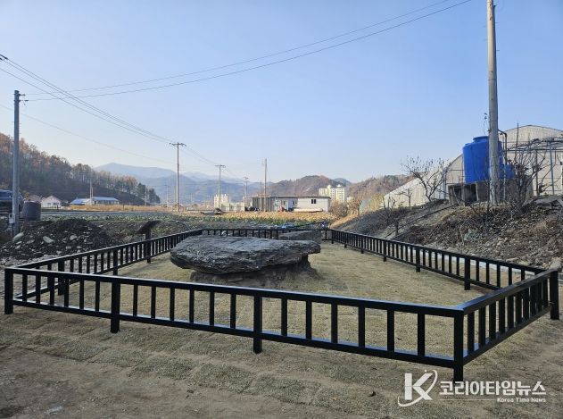 상리 고인돌 유적보호 정비사업 추진