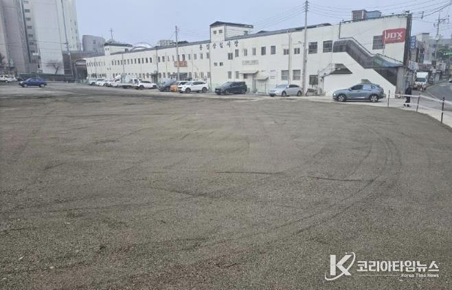 홍성군, 명동상가 공영주차장 조성 '풀악셀'