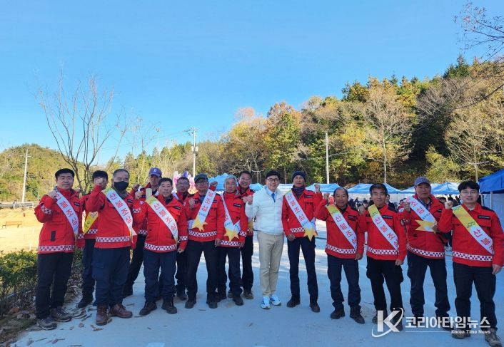 보성군, 내년 5월까지 8개월간 산불 재난 총력 대응_군민 참여가 많은 장소에서 산불예방 캠페인을 진행했다(보성파크골프장)