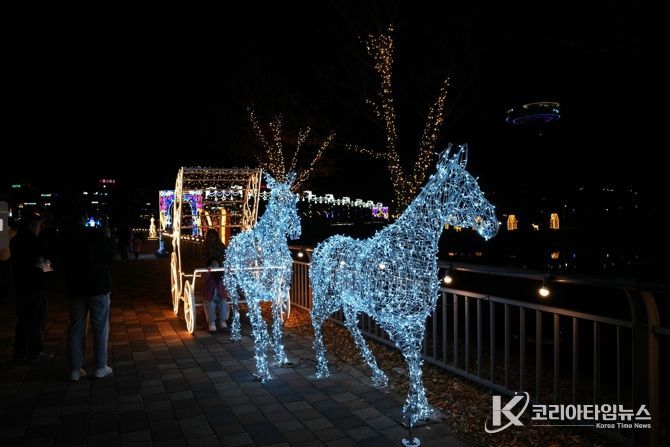 빛가람 빛정원 페스타 ‘빛의 마차’