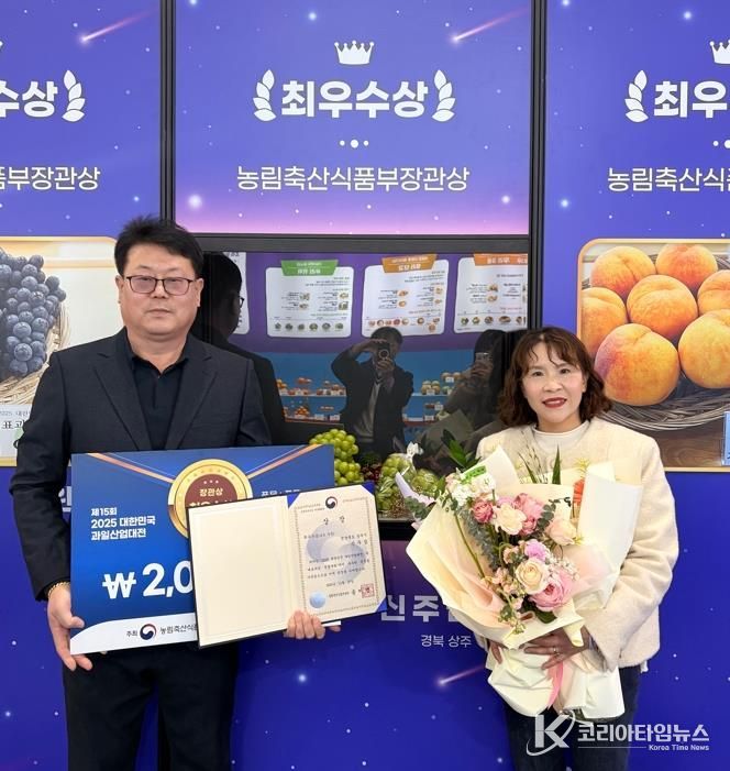 상주시, 2025 대한민국 대표과일 선발대회