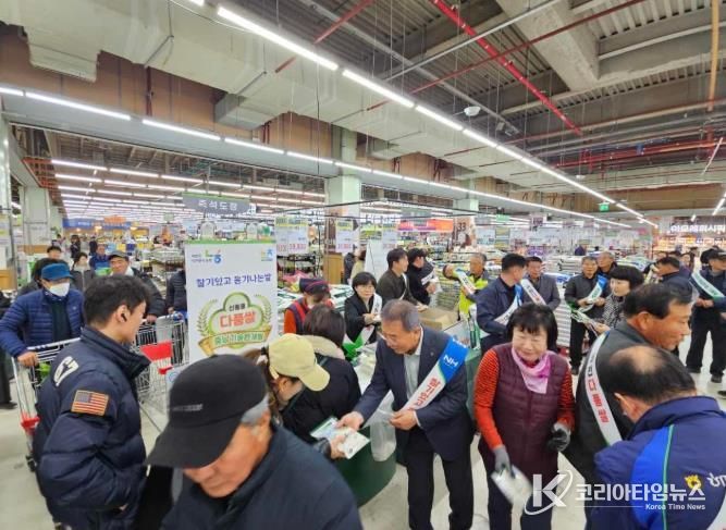 서천 다품쌀, 서울 소비자 공략 나서… 시식행사로 소비자 반응 호평