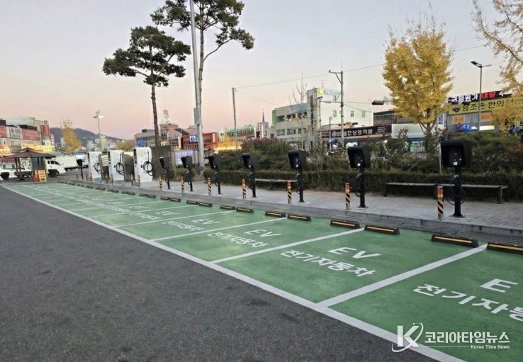 대전시 오정도매시장, 전기차 충전시설 11기 신규 설치