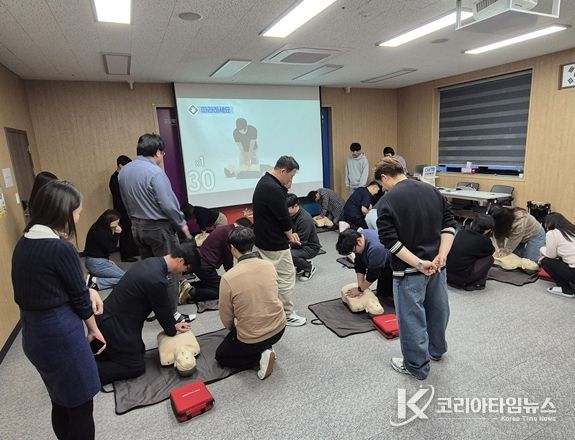 강원관광재단, ‘소방·응급처치·심폐소생술 교육’