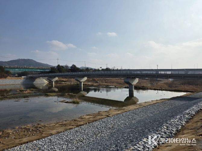 영주시, 죽계천 횡단 ‘도로교량 신설공사‘