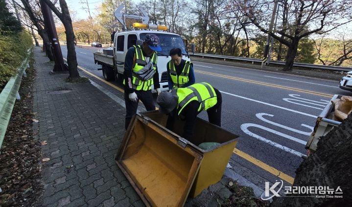동구 자연재난 대비 제설함 정비