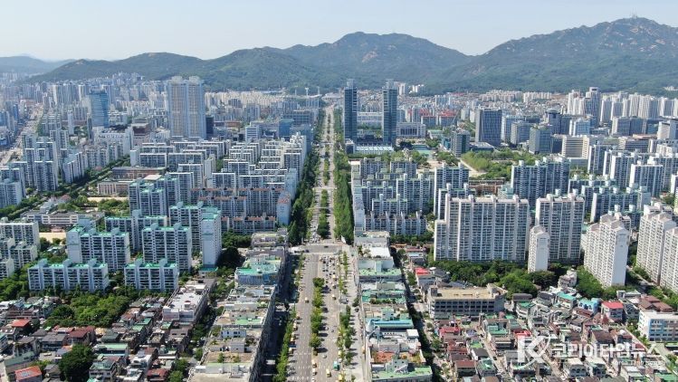 안양 평촌신도시 전경