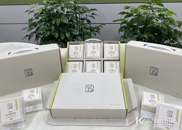 경기미 활용 프리미엄 소포장 선물 세트 출시
