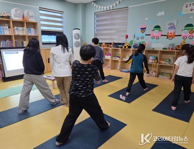 거붕백병원과 함께한 ‘바른자세 바른성장’ 프로그램