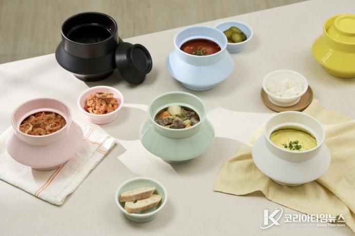 여주 도자기 공동 브랜드 나날에서 개발한 한끼솥밥 6종