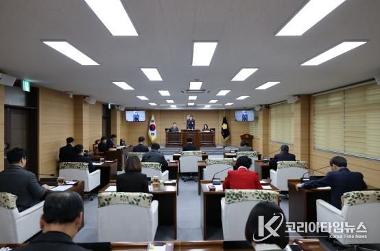 부여군의회, 제297회 정례회 마무리