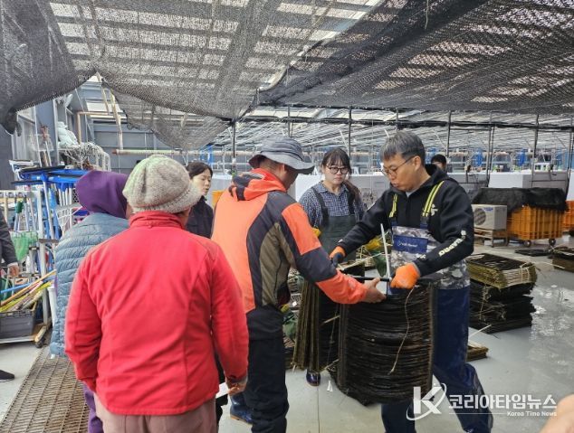 기장군, 해조류 종자생산 연구성과물 어업현장 보급