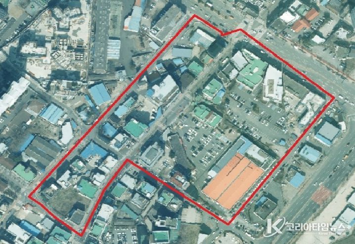 덕계5지구 항공사진