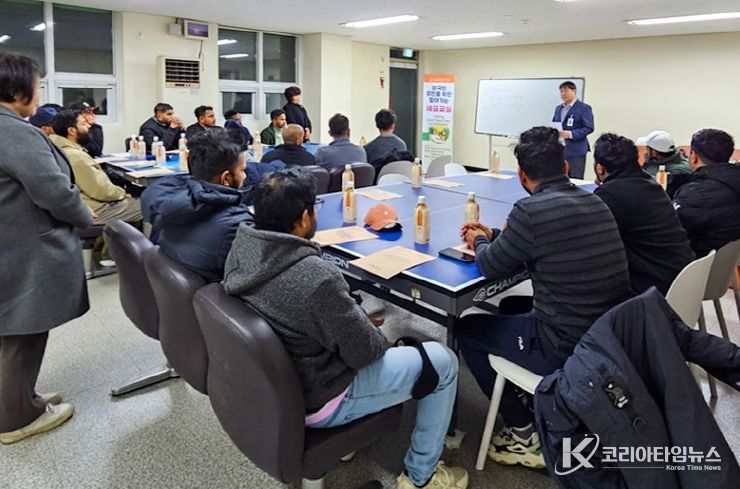 외국인 주민을 위한 찾아가는 세금교실 현장 사진