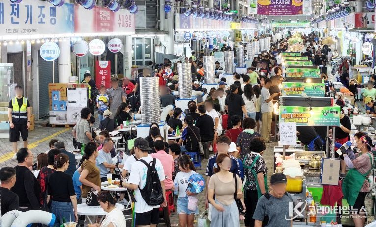 지난 8월 중앙시장 ‘동구夜놀자’ 현장 모습