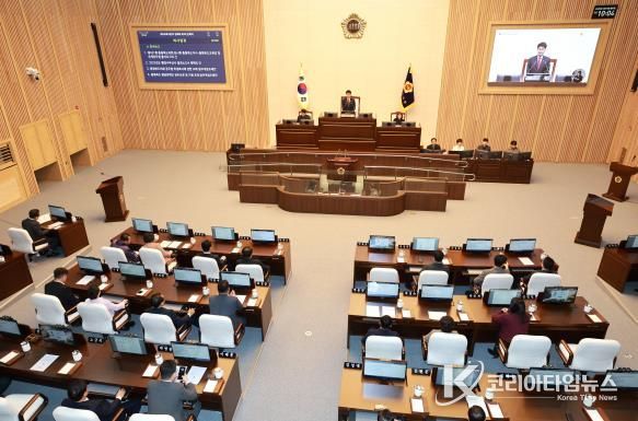 제430회 정례회 3차 본회의-도의회 충북 제천·영동 송전선로 건설 계획 전면 백지화 등 요구