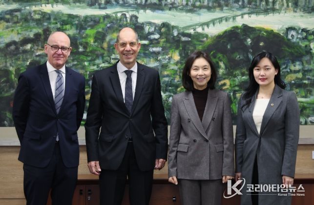 독일 콘라드 아데나워 재단 본부 부총재 접견