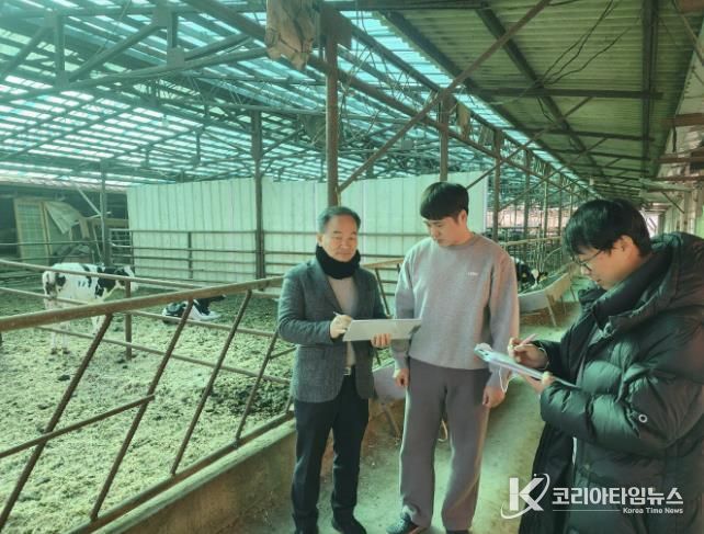 청년후계농 현장지원단 컨설팅 모습