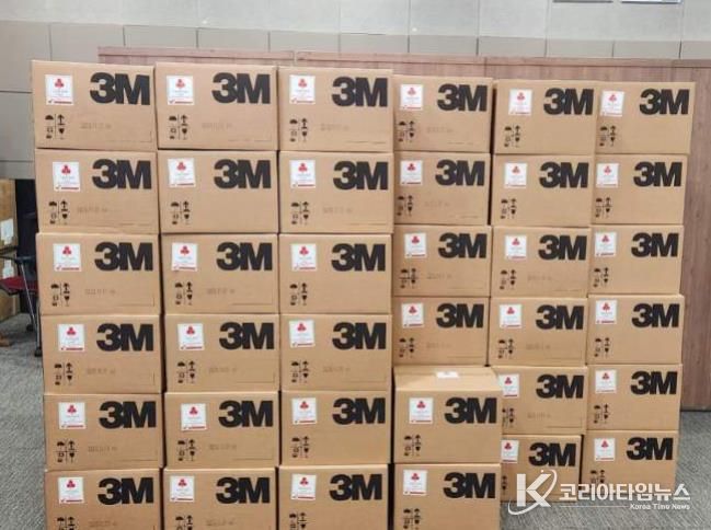 고흥군, 연말연시 저소득 취약계층 지원 손길 이어져 (2) - 3M 수세미 12,800개 기탁