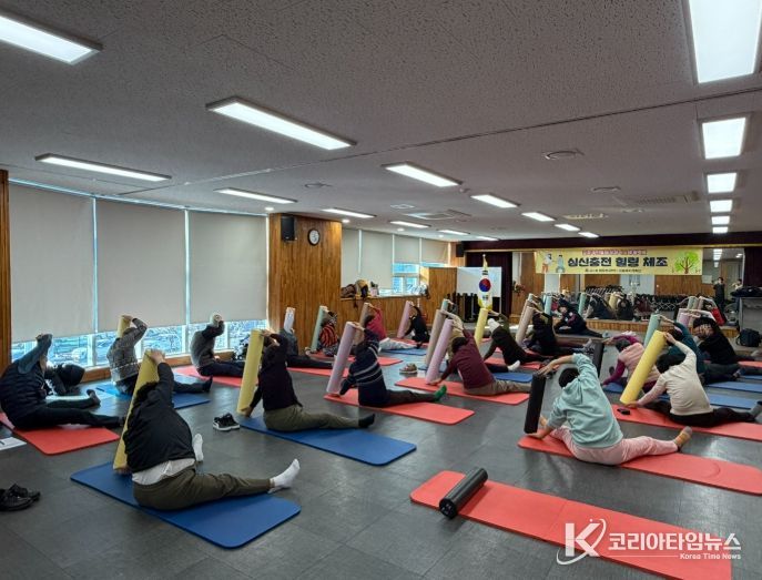 저속노화 혈당관리 위한 ‘심신충전 힐링체조’ 운영
