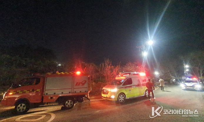 소방차량 행사장 인근 근접 배치