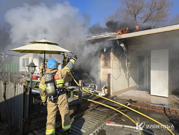 비상근무 체제 전환․소방장비 100% 가동