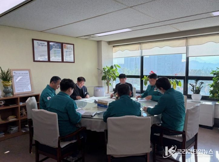 2024년 재해복구사업 조기 완료를 위한 대책회의