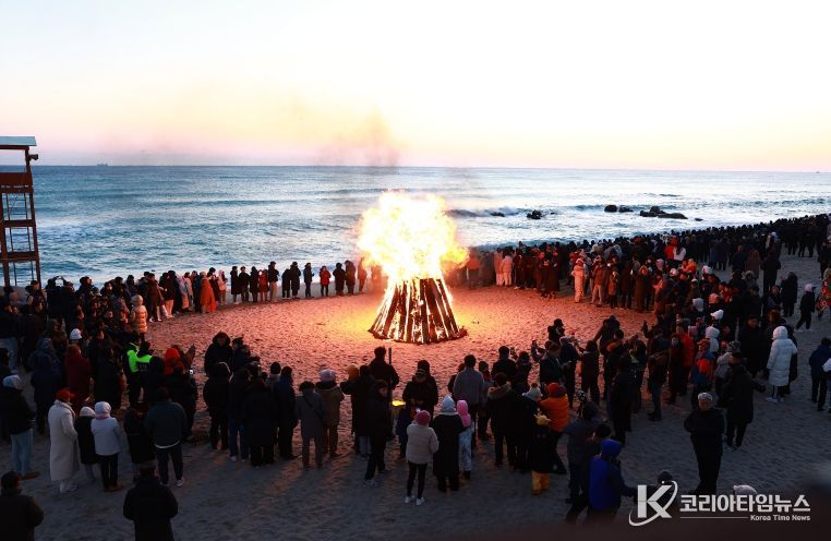 지난해 해맞이행사 모습