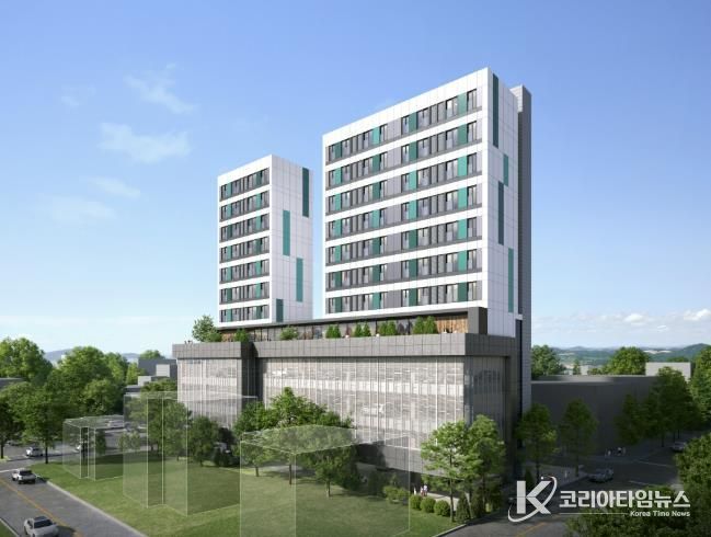 완도군 청년 공공 임대주택 조감도