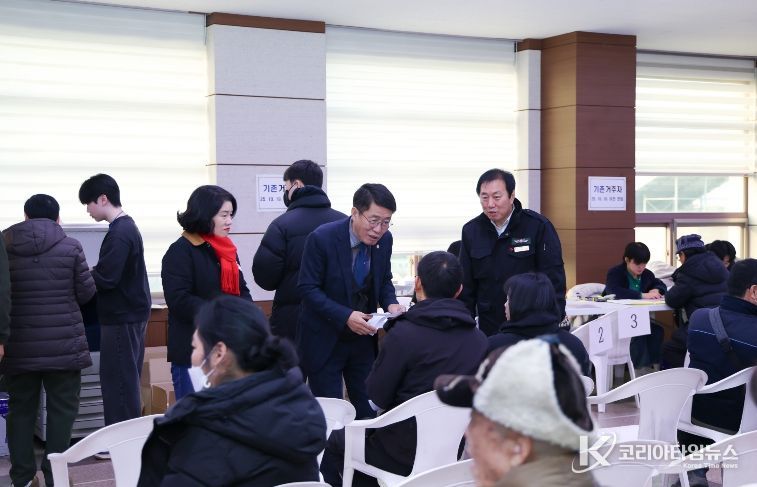 옥천군의회, 농어촌 기본소득 신청 현장 점검 및 홍보