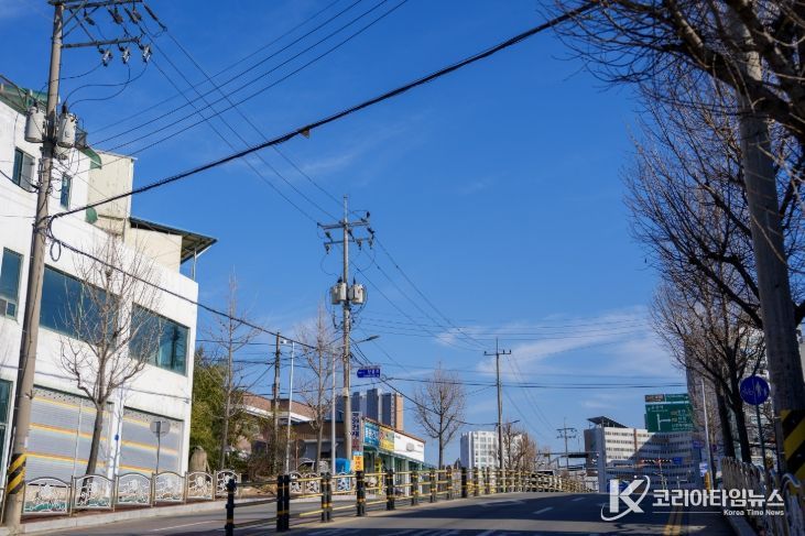 삼보초등학교 일원 배전선로 현장