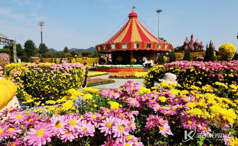2025년 대한민국 국향대전 축제장 전경
