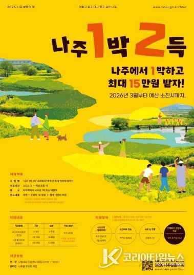 2026 나주방문의 해 홍보 포스터.