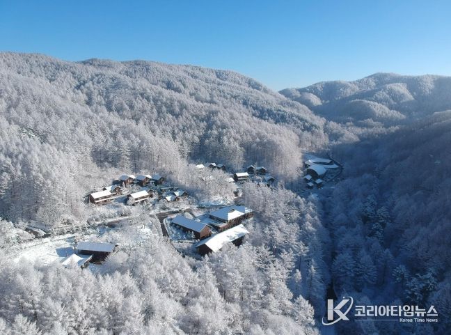 26-3호 안전사고 제로(숲체원 겨울 전경)